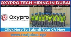 Oxypro Electromechanical Contractors Walk in Interview in Dubai 2025