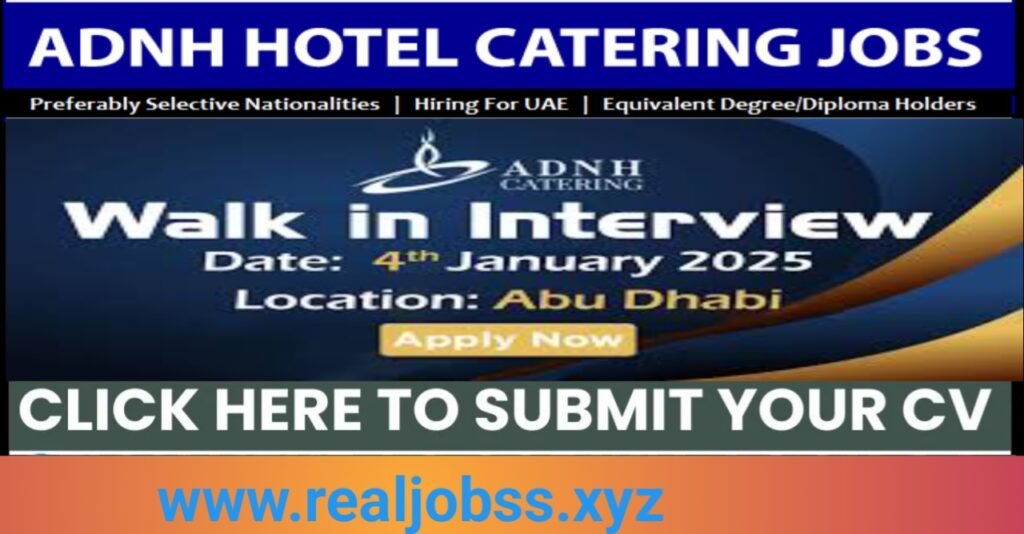 ADNH Catering Walk in Interview in Abu Dhabi 1 ADNH Catering Walk in Interview in Abu Dhabi
