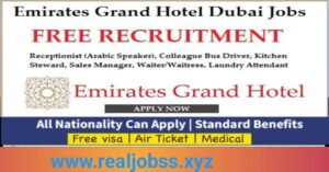 Join the Emirates Grand Hotel Team: A Leader in Dubai’s Hospitality Industry