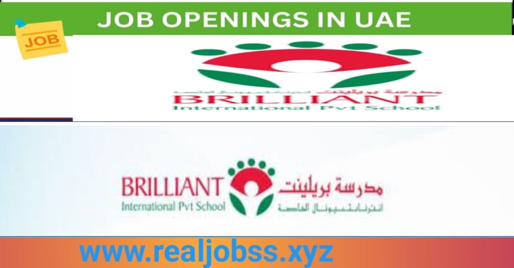 Join Brilliant International Private School: Careers in Education for 2025
