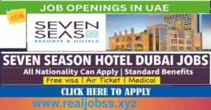 Seven Seas Hotel Dubai Careers 2025