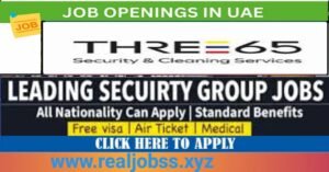 Three65 Security and Cleaning Services Jobs 2025: Dates, Venues, and Key Details