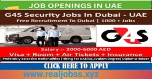 G4S Careers in Dubai: Security Company Jobs in UAE 2025