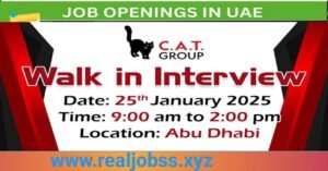 CAT Group Walk in Interview 2025: Dates, Venues, and Key Details