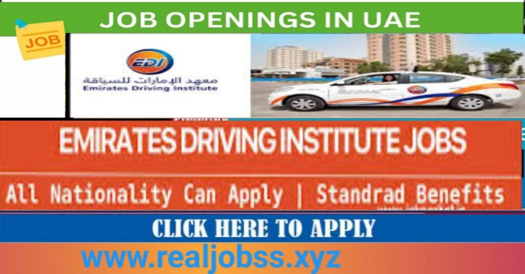 Emirates Driving Institute Careers 2025: Dates, Venues, and Key Details 1 Emirates Driving Institute Careers 2025: Dates, Venues, and Key Details
