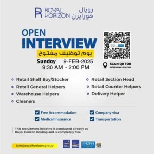 Royal Horizon Holding Hiring 2025: Explore Promising Careers in Dubai 1 Royal Horizon Holding Hiring 2025: Explore Promising Careers in Dubai