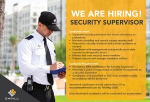 Emrill Open Day Recruitment in Dubai 2025: Dates, Venues, and Key Details