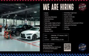 Immediate Openings at Pit Stop: Attend Al Ain Interviews