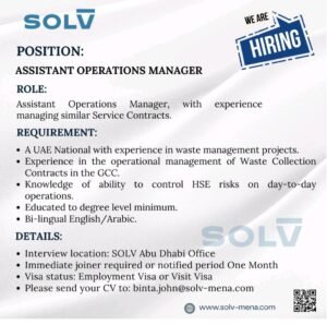Dubai 2025: Build Your Career with Solv Group Today