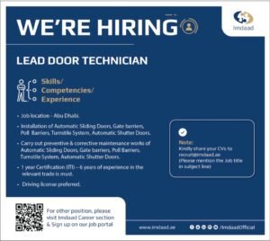 Imdaad Walk-in Interviews Dubai 2025: Dates, Venues, and Vacancies