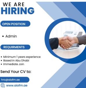 AIO Facilities Managements Job 2025: Dates, Venues, and Key Details