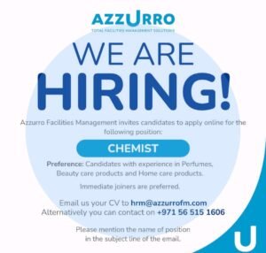 Azzurro Walk in Interview in Dubai 2025: Dates, Venues, and Key Details
