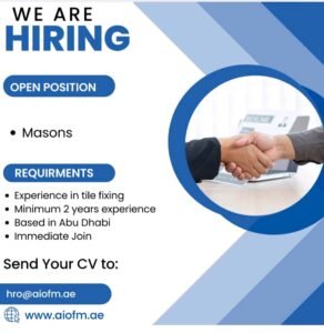 AIO Facilities Managements Job 2025: Dates, Venues, and Key Details 1 AIO Facilities Managements Job 2025: Dates, Venues, and Key Details