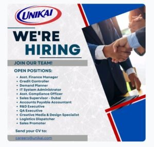 Unikai Foods Jobs In Dubai 2025: Dates, Venues, and Key Details