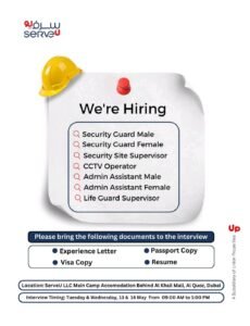 SERVEU Careers Jobs 2025: Dates, Venues, and Key Details 1 SERVEU Careers Jobs 2025: Dates, Venues, and Key Details