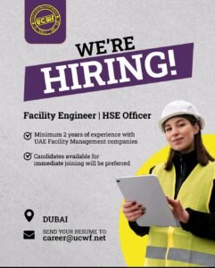 UCWF Facilities Management Careers UAE 2025: Top Opportunities for Skilled Professionals 1 UCWF Facilities Management Careers UAE 2025: Top Opportunities for Skilled Professionals