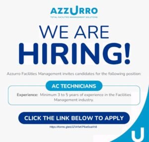 Azzurro Walk in Interview in Dubai 2025: Dates, Venues, and Key Details