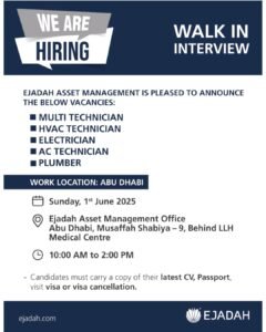 Ejadah Walk-In Interviews 2025: Your Path to Success in Dubai and Abu Dhabi 1 Ejadah Walk-In Interviews 2025: Your Path to Success in Dubai and Abu Dhabi