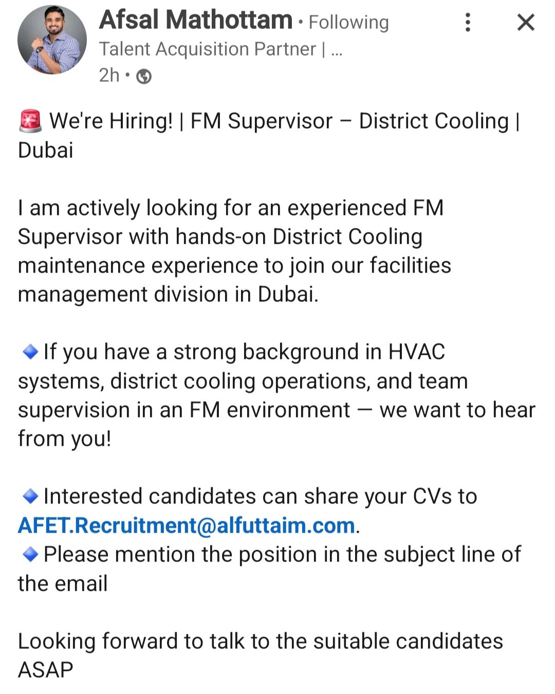 Al Futtaim Open Day Recruitment in Dubai 2025: Dates, Venues, and Key Details