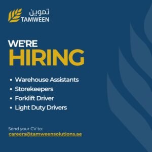 Tamween Solutions Jobs in Abu Dhabi 2025: Dates, Venues, and Key Details