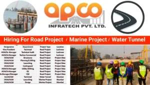 APCO Infratech Pvt Ltd Latest Job Vacancy 2025: Dates, Venues, and Key Details 1 APCO Infratech Pvt Ltd Latest Job Vacancy 2025: Dates, Venues, and Key Details