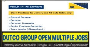DBB Contracting Walk in Interview in Dubai 2025: Dates, Venues, and Key Details 1 DBB Contracting Walk in Interview in Dubai 2025: Dates, Venues, and Key Details