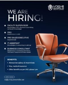 Unique World Recruitments in Dubai 2025: Dates, Venues, and Key Details