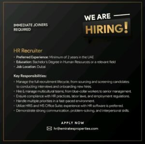 Emirates Properties Careers 2025: Dates, Venues, and Key Details 1 Emirates Properties Careers 2025: Dates, Venues, and Key Details