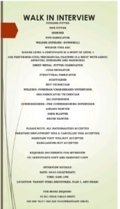 Target Steel Industries Walk-In Interviews 2025: Dates, Venues, and Key Details