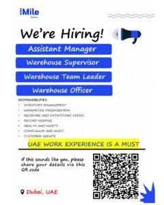 iMile Delivery Walk in Interview in Ajman 2025: Dates, Venues, and Key Details