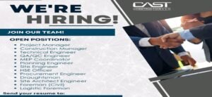 CAST Construction Recruitments in Dubai 2025: Dates, Venues, and Key Details