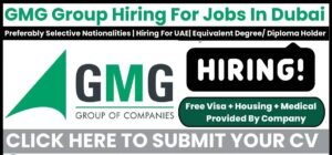 GMG Group Is Hiring For Supermarket Jobs In Dubai 2025: Dates, Venues, and Key Details