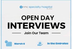 NMC Healthcare Walk in Interview in Dubai 2025: Dates, Venues, and Key Details