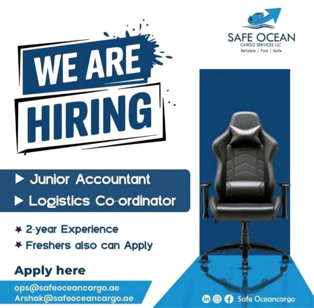 Safe Ocean Cargo Services Careers 2025: Dates, Venues, and Key Details 1 Safe Ocean Cargo Services Careers 2025: Dates, Venues, and Key Details