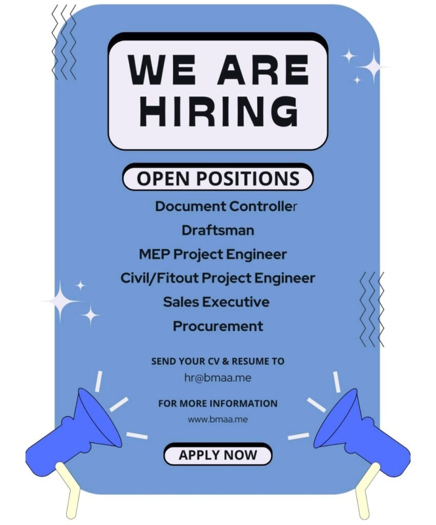 BMAA Technical Services Recruitments in Dubai 2025: Dates, Venues, and Key Details