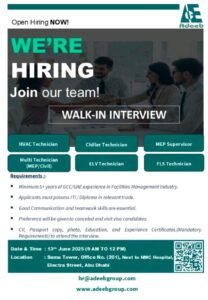 Adeeb Group Walk in Interview in Abu Dhabi 2025: Dates, Venues, and Key Details