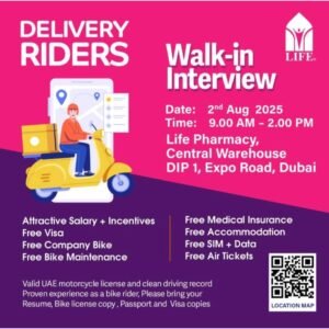Life Pharmacy Jobs Careers Dubai 2025: Dates, Venues, and Key Details