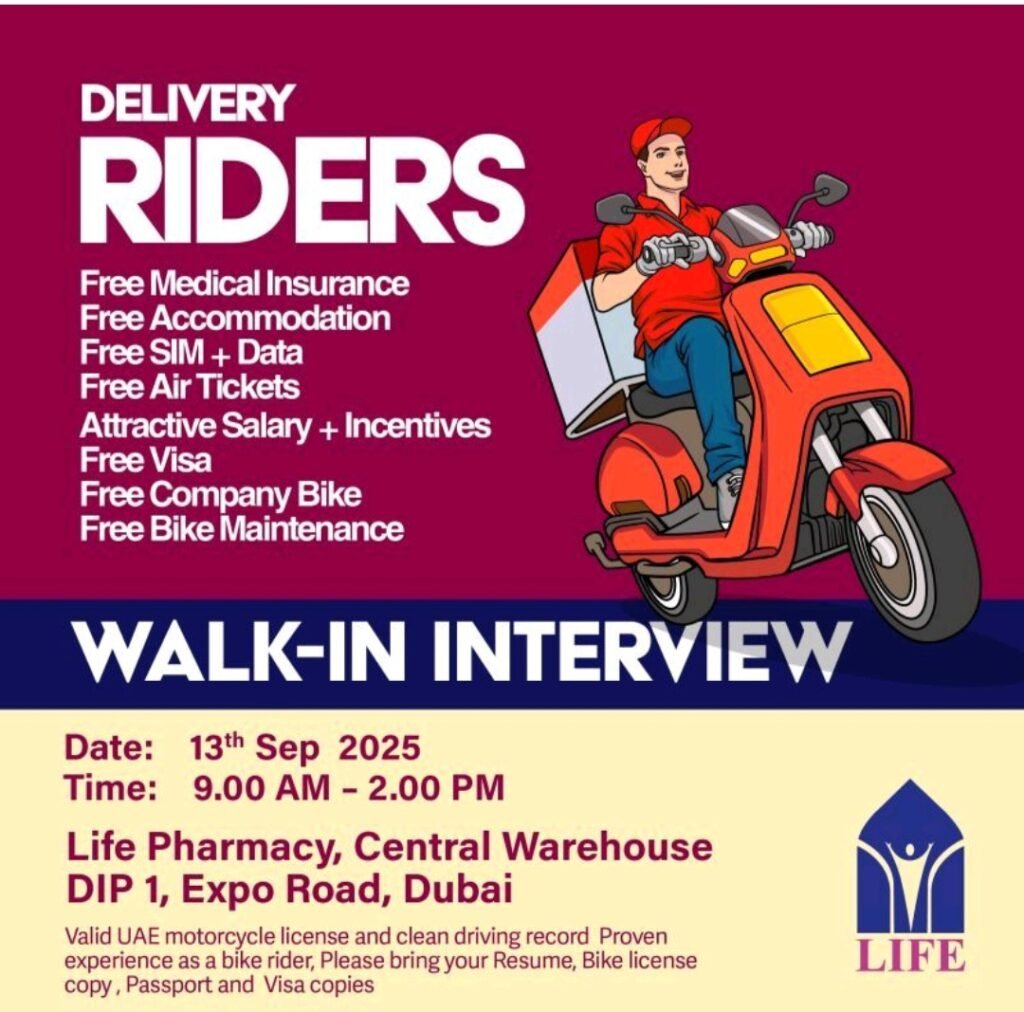 Life Pharmacy Jobs Careers Dubai 2025