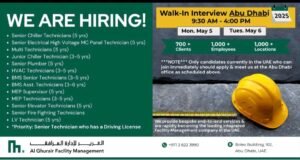 Al Ghurair Facilities Management Careers Walk-in Interview 2025: Dates, Venues, and Key Details