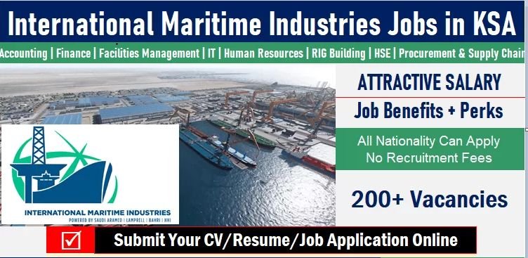 International Maritime Industries Jobs  Saudi Arabia 2025: Dates, Venues, and Key Details