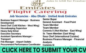 Emirates Flight Catering Careers In Dubai 2025: Dates, Venues, and Key Details