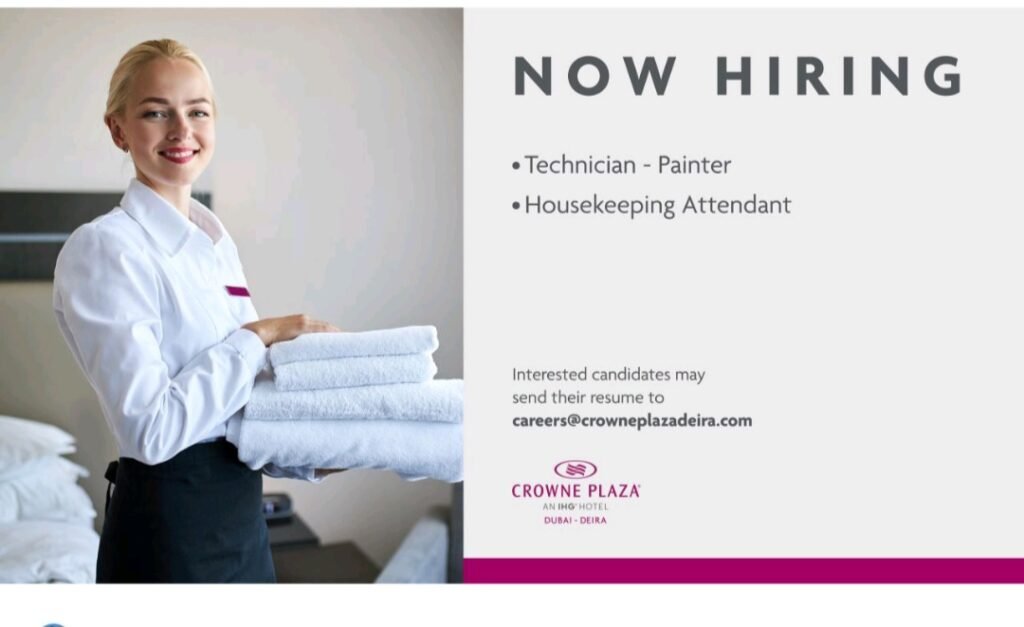 Crowne Plaza Hotel Careers In Dubai 2025: Dates, Venues, and Key Details 1 Crowne Plaza Hotel Careers In Dubai 2025: Dates, Venues, and Key Details