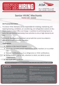 Abu Dhabi Aviation Careers 2025