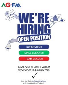 Arabian Gulf Facility Management AGFM Walk in Interview in Dubai 2025: Dates, Venues, and Key Details