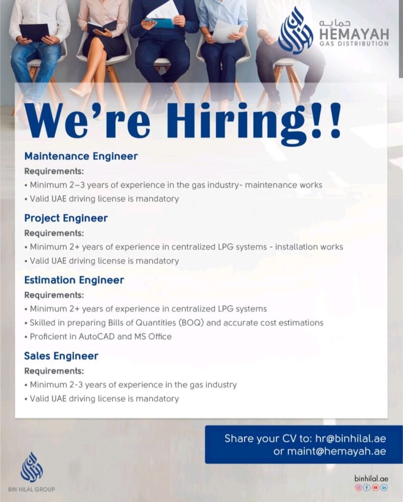 Bin Hilal Holdings Careers 2025 – Multiple Job Vacancies in UAE 1 Bin Hilal Holdings Careers 2025 – Multiple Job Vacancies in UAE
