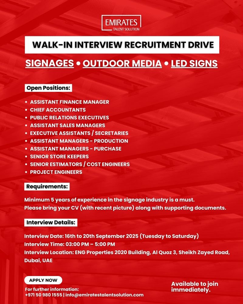 Emirates Talent Solution Walk in Interview in Dubai 2025: Dates, Venues, and Key Details 1 Emirates Talent Solution Walk in Interview in Dubai 2025: Dates, Venues, and Key Details