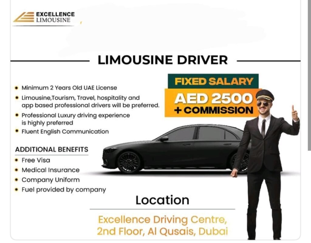 Excellence Driving Announces Walk-in Interview Opportunity in Dubai: Accelerate Your Career 2025