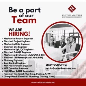 Join United Masters Electromechanical's Dynamic Team in the UAE 2025: Dates, Venues, and Key Details