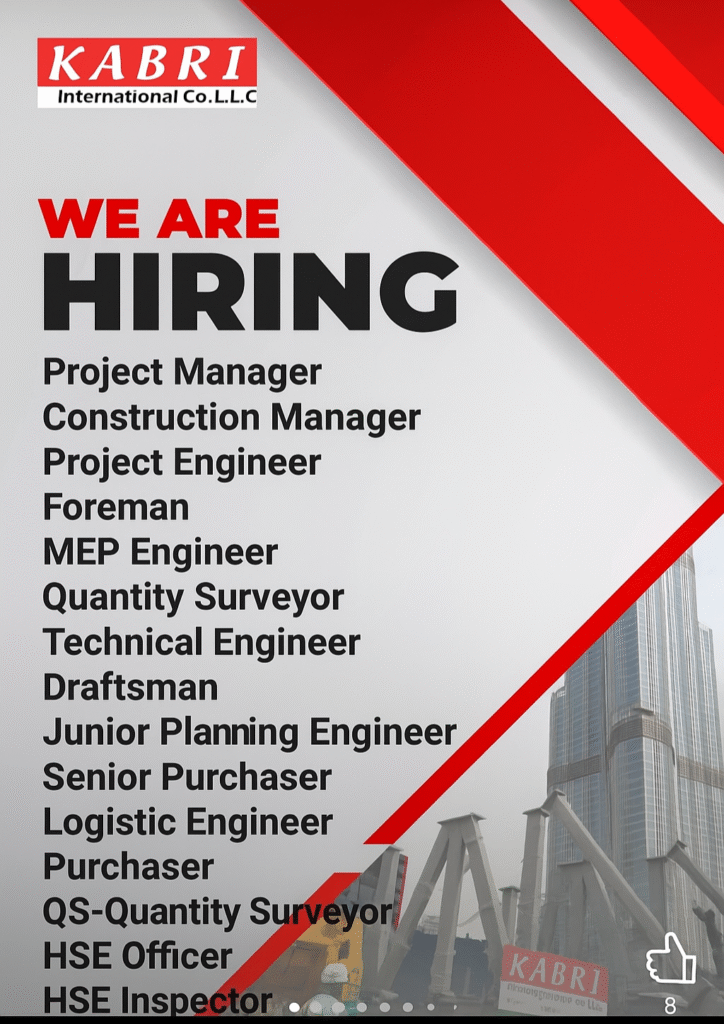 Build Your Career with KABRI International: Exciting Job Openings in Construction & Engineering 1 Build Your Career with KABRI International: Exciting Job Openings in Construction & Engineering