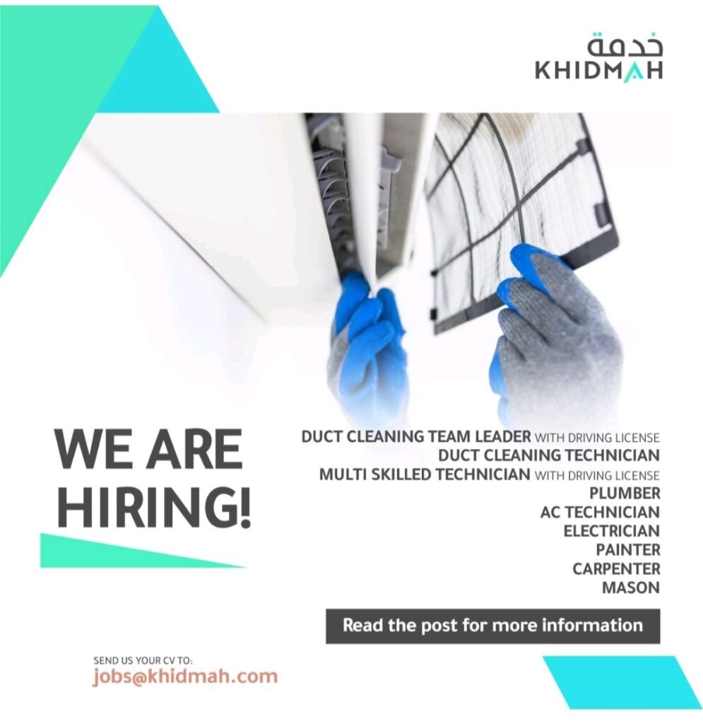 Khidmah Abu Dhabi Open Day: Your Chance to Join as an Electrician, Technician, Plumber & More 2026 1 Khidmah Abu Dhabi Open Day: Your Chance to Join as an Electrician, Technician, Plumber & More 2026